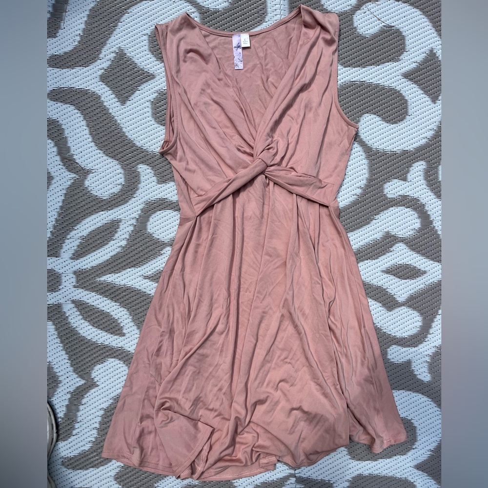 Alya Pink Dress. Mid Length. Size L